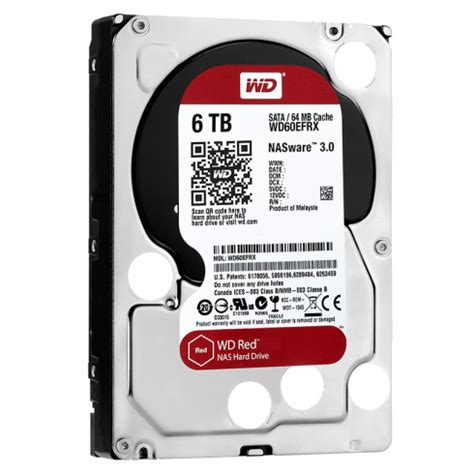 西部数据 WD 红盘 6TB SATA6Gbs 64M 网络储存 NAS 硬盘 WD60EFRX _购买_价格_品牌-满集网