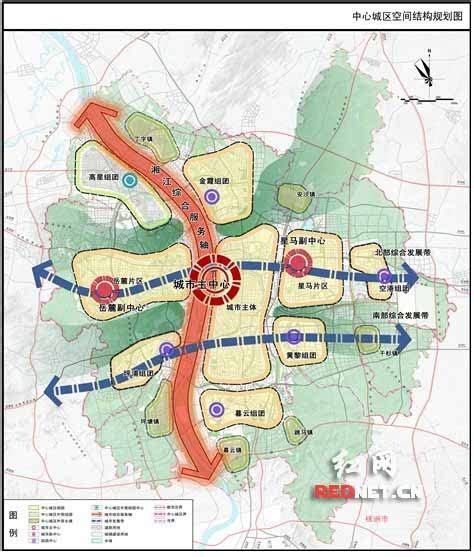 长沙市总体规划2003-2020年_园林景观_土木在线