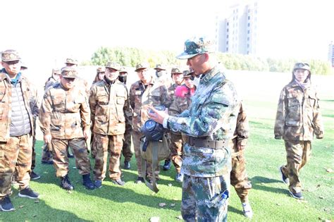 士官教育学院参加株洲市石峰区武装部民兵训练