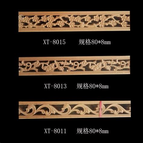 厂家直销 装饰木线条 雕花线条 实木顶线 实木线条定制-阿里巴巴