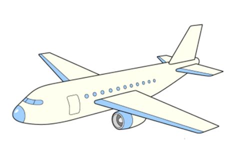 简单彩笔儿童画作品 航天飞机画法图解教程 肉丁儿童网