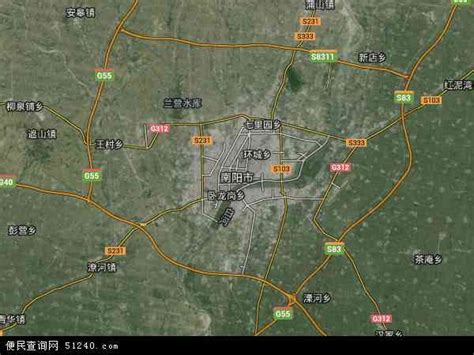 南阳市地图 - 南阳市卫星地图 - 南阳市高清航拍地图 - 便民查询网地图