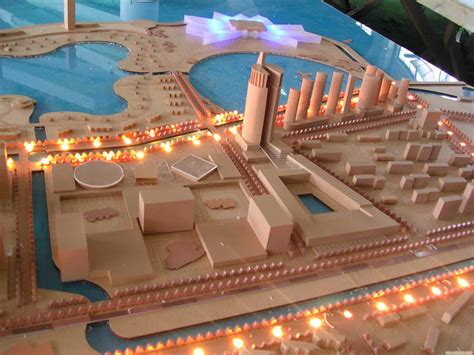 大型住宅规划3dmax 模型下载-光辉城市