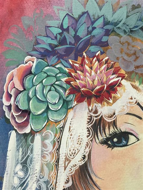 水粉画人物图片