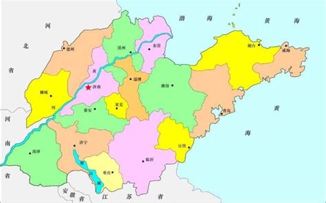 山东省地图全图_素材中国sccnn.com