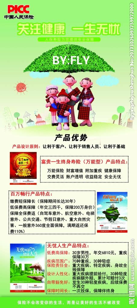 中国人保产品展架设计图__海报设计_广告设计_设计图库_昵图网nipic.com
