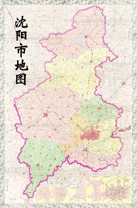 沈阳市区地图