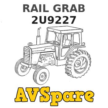RAIL GRAB 2U9227 - Caterpillar | AVSpare.com