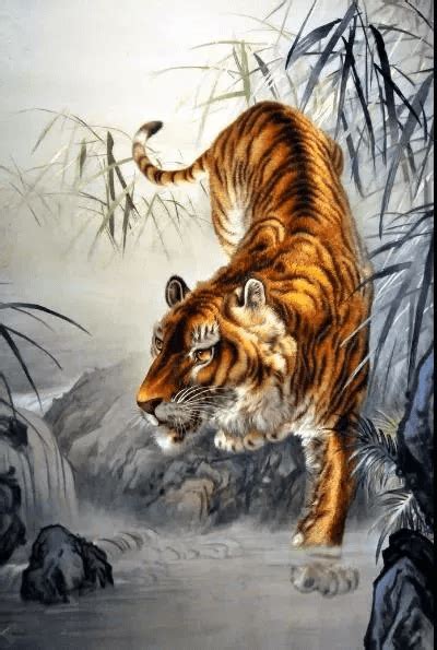 虎虎生威的小老虎在和球玩耍虎年大吉虎年新年春节2022年窗花图片素材下载 - 觅知网