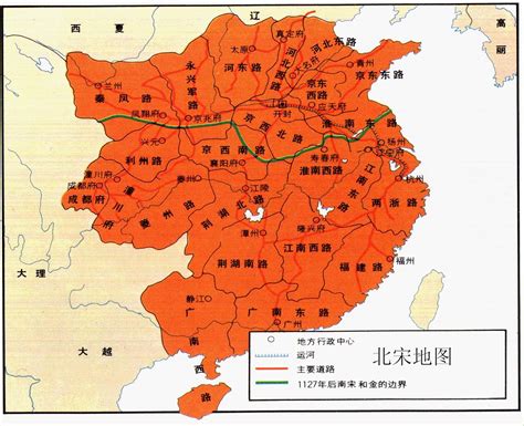 北宋末年地图高清：宋江起义是哪年？宋江起义地图