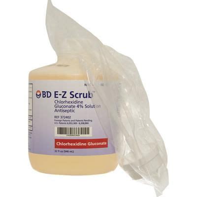 Surgical Scrub E-Z Scrub 32 oz. Pump Bottle 4% Strength CHG (Chlo ...