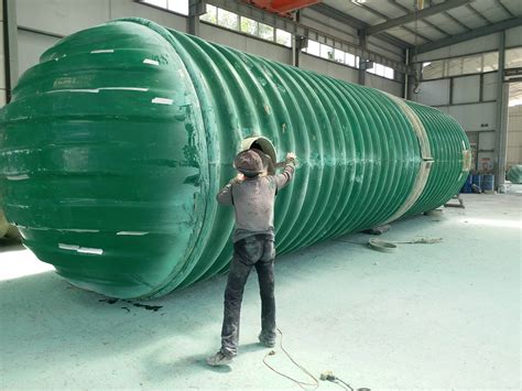 玻璃钢化粪池（波纹型）-北京中科晶硕玻璃钢技术有限公司