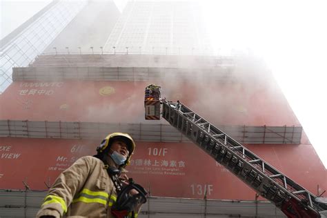 2021年12月15日，香港铜锣湾世贸中心火灾