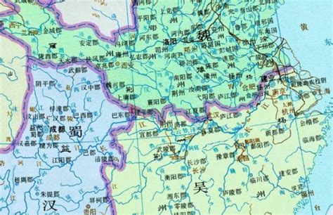 三国时地图图片