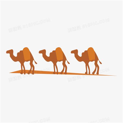 丝绸之路骆驼图片免费下载_PNG素材_编号ve9i08md1_图精灵