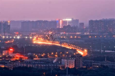夜色中的武汉长丰桥高清图片下载-正版图片500909485-摄图网