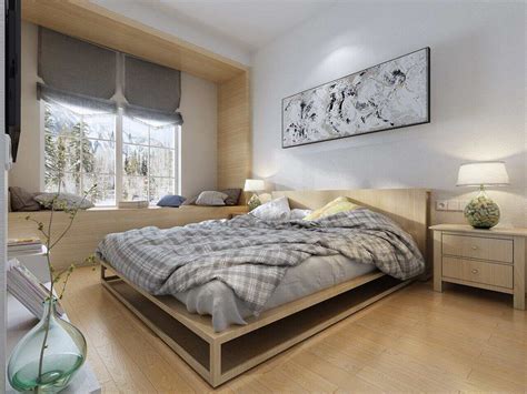新中式床表现|三维|建筑/空间|倔强小二驴 - 原创作品 - 站酷 (ZCOOL)