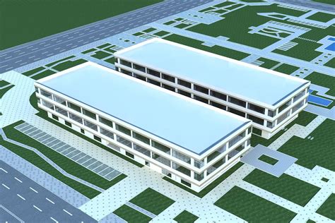 现代工业厂房3dmax 模型下载-光辉城市