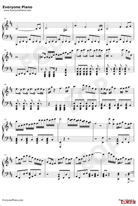 告白之夜钢琴谱-AYASA-看琴谱网