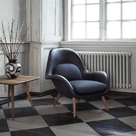 Swoon Lounge Chair丹麦经典设计师椅休闲椅Neuer Easy Chair