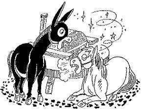 伊索寓言马和驴手抄报(伊索寓言马和驴的故事) - 抖兔教育