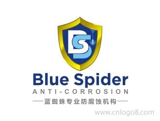 Blue spider 蓝蜘蛛企业LOGO设计欣赏 - LOGO800