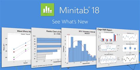 See the New Features and Enhancements in Minitab 18 Statistical Software