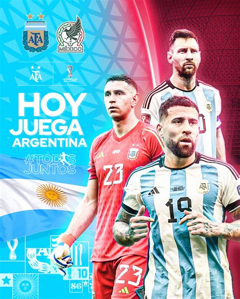 阿根廷发布今日比赛海报：梅西、马丁内斯、奥塔门迪出镜_PP视频体育频道