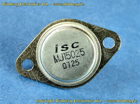Semiconductor: MJ15025 (MJ 15025) - TRANSISTOR SILICON PNP / 400V / 16A ...