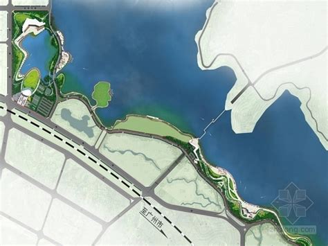 [广西]公园型城市滨水地块景观规划设计方案-城市规划景观设计-筑龙园林景观论坛