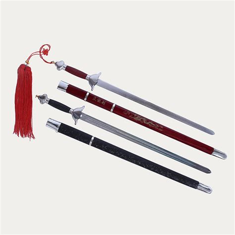 厂家直销武术剑高锰钢训练男女通用表演用木鞘中华武术太极软剑-阿里巴巴
