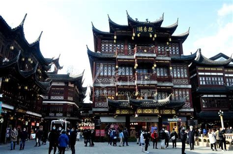 上海豫园城隍庙的松运楼高清图片下载_红动中国