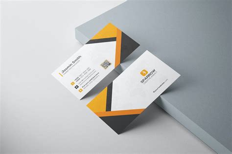 创意设计代理公司名片模板 Business Card – 设计小咖