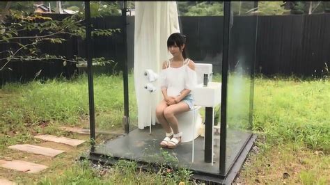 透明公共厕所！日本推出景区女士专用厕所，四周全是透明玻璃！_腾讯视频