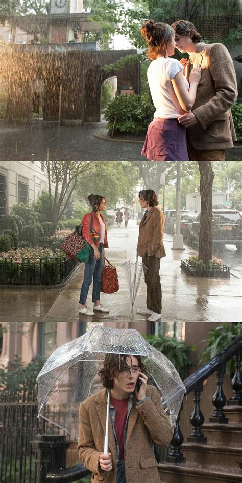 9部关于下雨的浪漫电影~ 1.《纽约的一个雨天》 2……