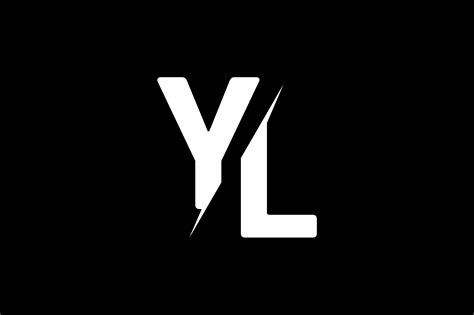Monogram YL Logo Design Grafik Von Greenlines Studios · Creative Fabrica