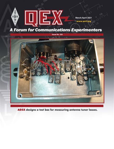 The November/December Issue of QEX is Hot Off the Press!