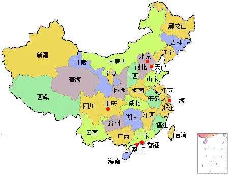 中国旅游地图全图图片