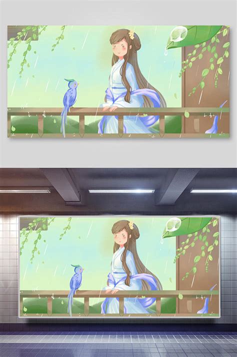 鹦鹉古风头像图片女生