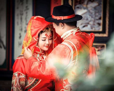 中式婚纱照喜嫁系列 | 雅致美学馆 | 作品展示 | 成都他她摄影