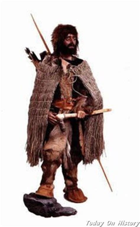 1991年9月19日出生于5300年前的冰人奥兹被发现 - 历史上的今天