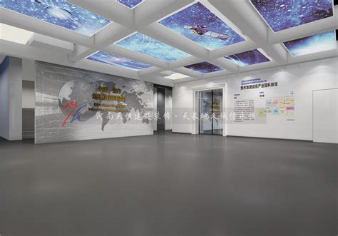 焦作地理信息科技展厅 - 施工现场 - 河南天恒装饰公司