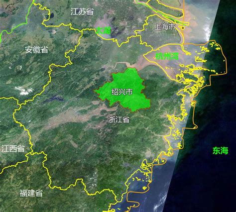 8张地形图，快速了解浙江省绍兴各市辖区县市-搜狐大视野-搜狐新闻