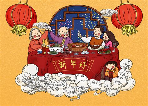 卡通中国风幼儿园过新年介绍PPT模板免费下载_编号136c5y401_图精灵