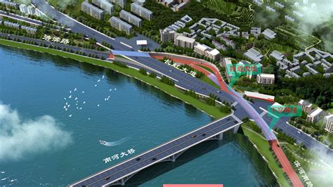 滨河南路道路综合改造工程建设顺利推进