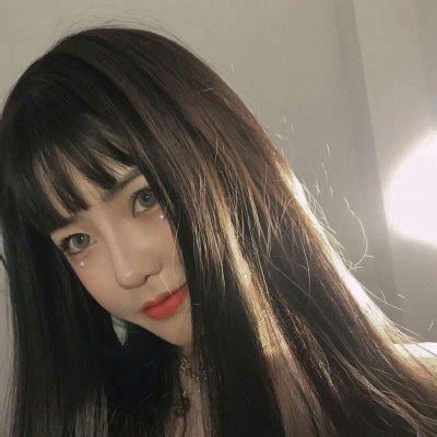 齐刘海非主流头像