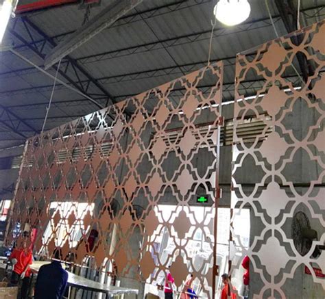 8MM雕花铝屏风，10mm厚板雕花，铝雕花厂家_铝天花板-广州市富腾建材科技有限公司