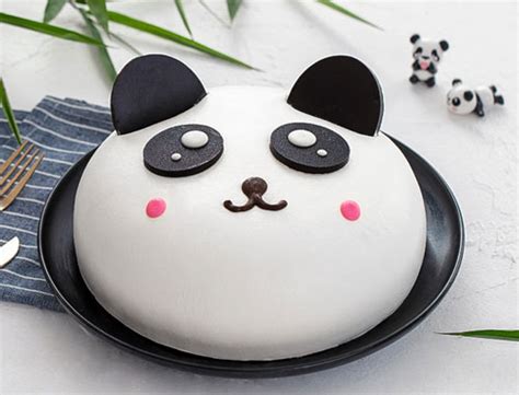 熊猫不走草莓甜心 情人节520爱心生日慕斯蛋糕北京广州同城配送