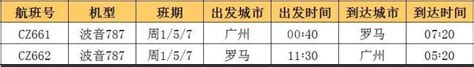 广州飞罗马要几个小时？7月13日开通广州直飞罗马航线- 广州本地宝