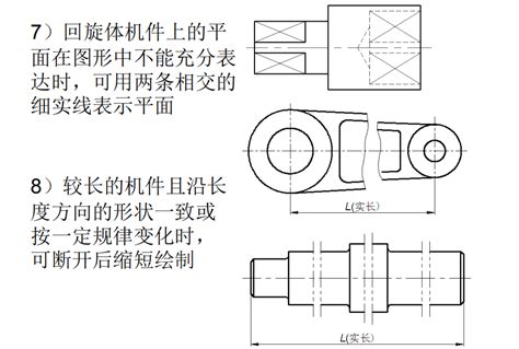 机械制图标准图片